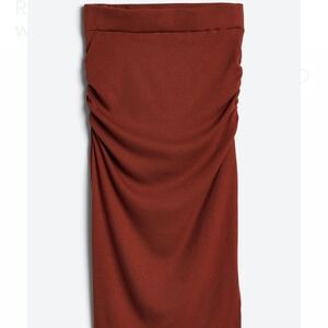 Elegant Rust Skirt